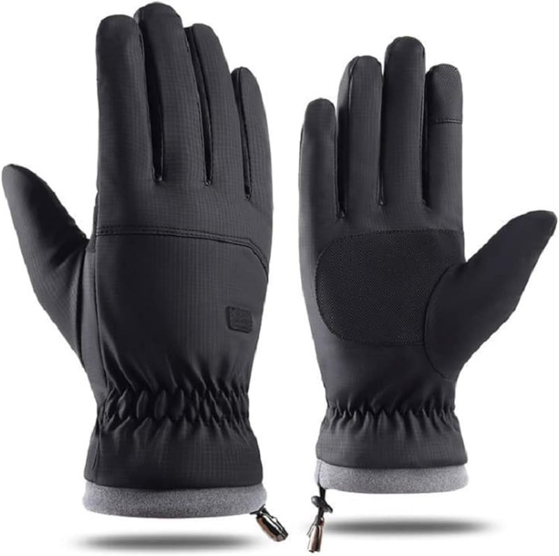 Eohak Men and Women Ski Gloves Winter Cold Weather Gloves Touchscreen Warm Waterproof Gloves for Cycling, Running, Driving, Skiing - Image 1